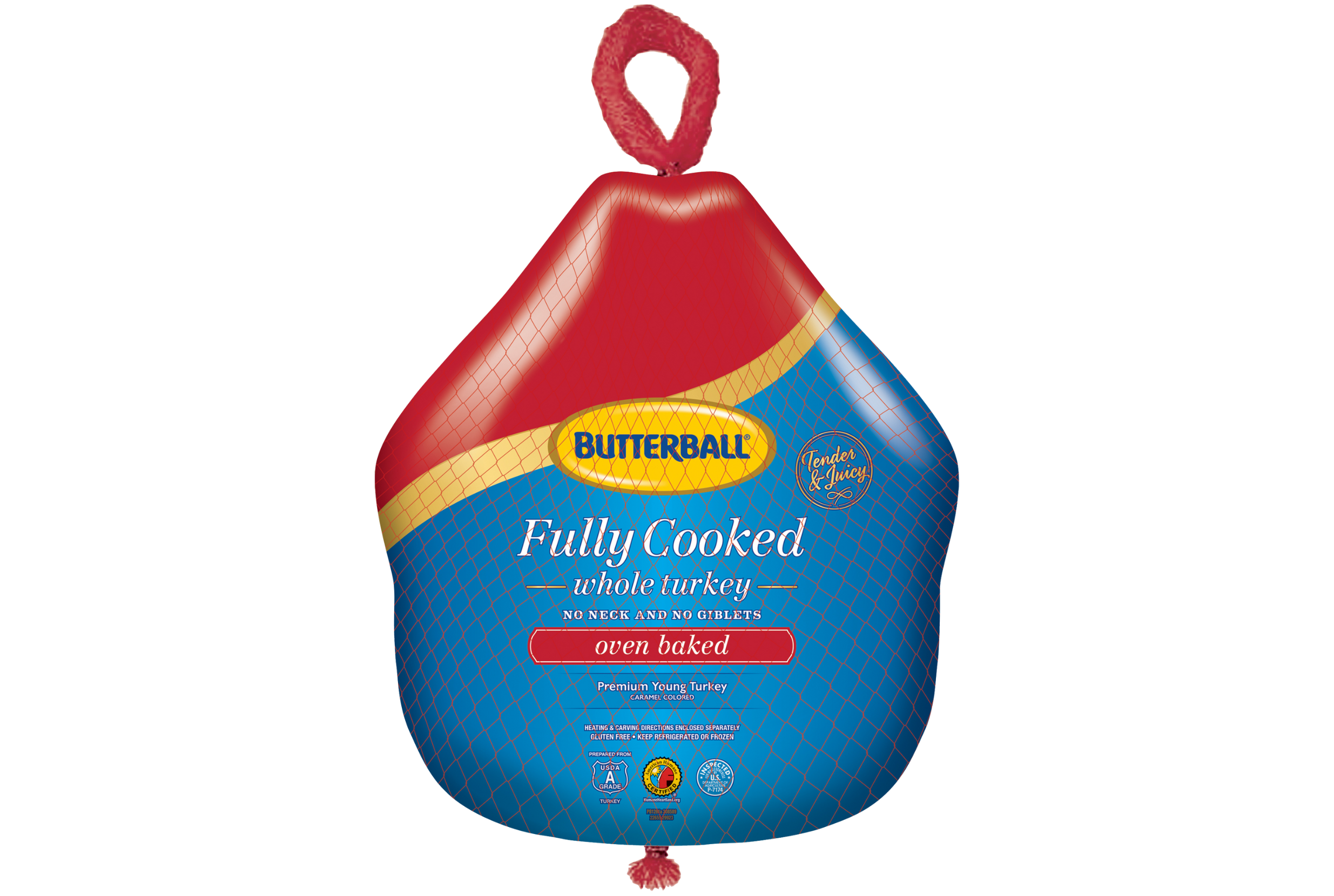 Frozen Fully Cooked Oven Baked Whole Turkey Butterball